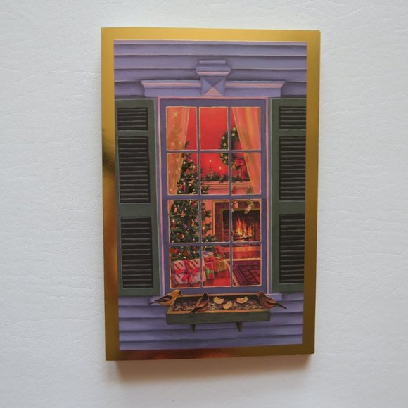 Carlton Cards Set of 14 Happy Christmas Cards with Self-Sealing Red Envelopes - Picture 6 of 10